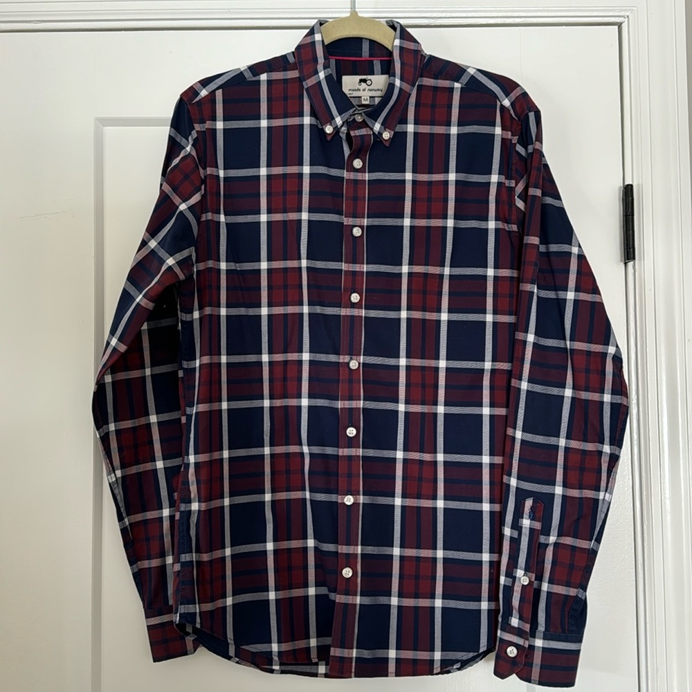Moods of Norway - Button Up Shirt - Size Medium - 100% Cotton